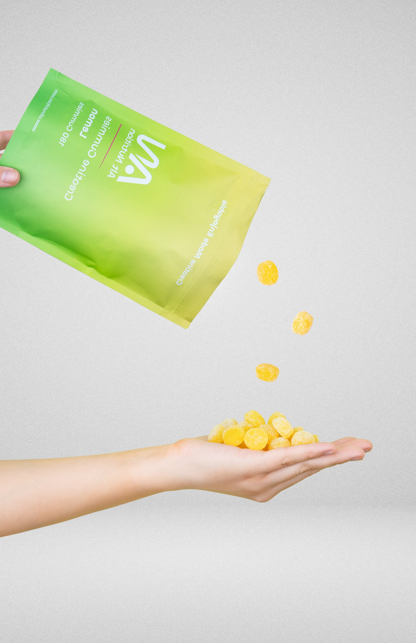 Lemon Flavour Creatine Gummies